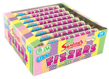 Swizzels Giant Fizzers - 24 x 40g - Wrapped Classic Sweets - Vegetarian