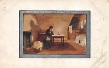 POSTCARD  THEATRE  WEST LONDON  SCENE FROM  " THE MIDNIGHT MAIL "