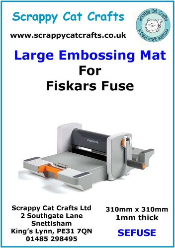Rubber embossing mat for - embossing,