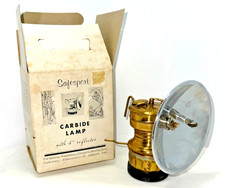 Vintage Safesport Carbide Lamp