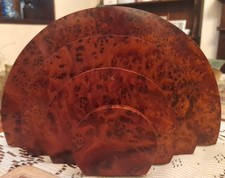 Vintage Art Deco Style Burl