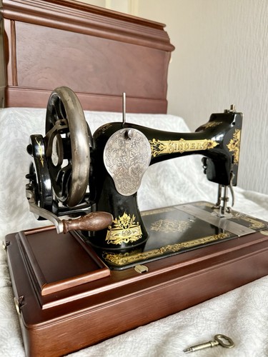 1909 antique singer model - antique, 15