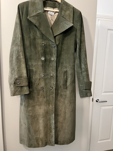 Vintage harrods suede coat - vintage,