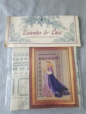 Lavender And Lace Cross Stitch