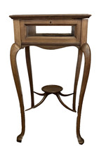 Antique Wooden Curio Table