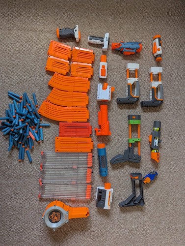 Nerf job lot various magazines - lot,