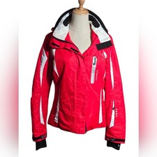 Hyra Red And White Womens Ski