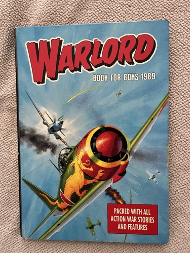 Warlord book for boys 1989 - warlord,