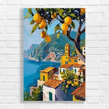 Vibrant Mediterranean Coastal