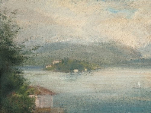 Antique original gouache - antique,