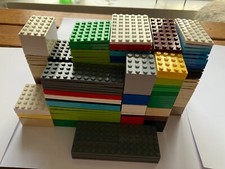 Lego Base Plates ,6x8, 4x6, 4x8, 6x6, 4x4, 4x12, 6x14  Measured in STUDS/DOTS81)