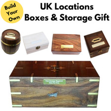 UK Locations Wooden Boxes