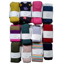 NEXT Baby Girl Tights Ribbed