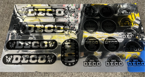Deco bmx sticker sheet - sticker, 18