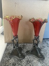 Epergnes Vases Victorian