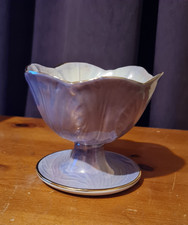 1940's Harlequin Maling ware tulip shaped Fruit / sundae Dishes