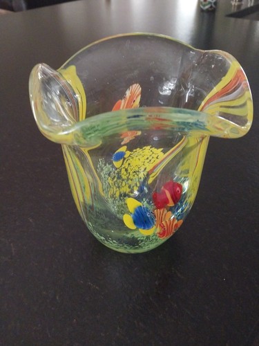 Vintage murano aquarium fish - murano,