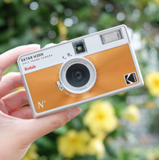 KODAK EKTAR H35N Half Frame Film Camera, 35mm,Reusable,Focus-Free, Bulb Function
