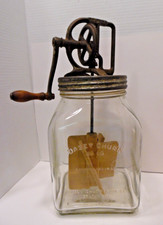 Antique Dazey Glass Butter