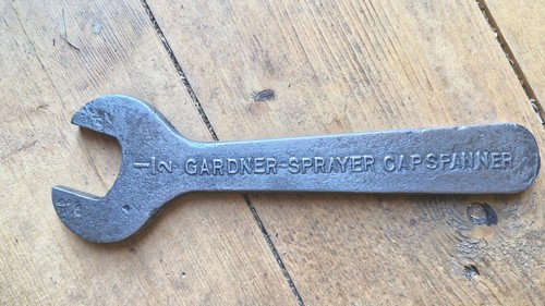 Vintage garden sprayer cap - garden,