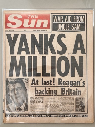 The sun may 1982 - the,