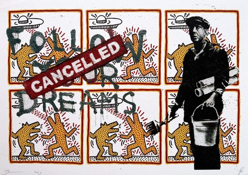 Death nyc banksy original - death,