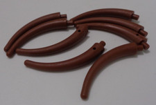 LEGO Parts & Pieces 40379 Dinosaur Tail End Section / Horn Dino Reddish Brown x8