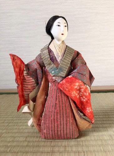 Antique japanese hina court - antique,
