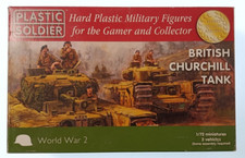 WW2V20017 1/72 Churchill Tank Plastic Soldier WW2 NEW in Box