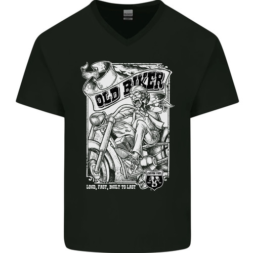 Old man biker motorcycle - biker,