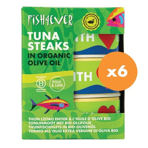Fish4ever azores tuna steaks - fish4ever,