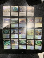 Mtg Green/blue Land Bundle
