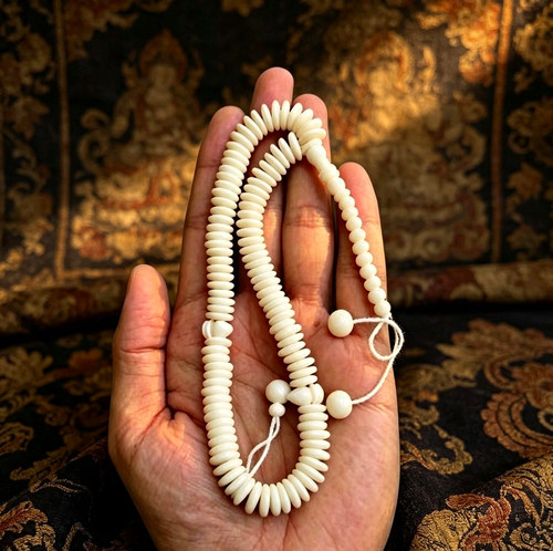 Camel bone tasbih 100 - bone,