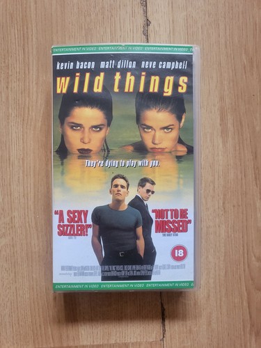 Wild things vhs video tape - vhs,