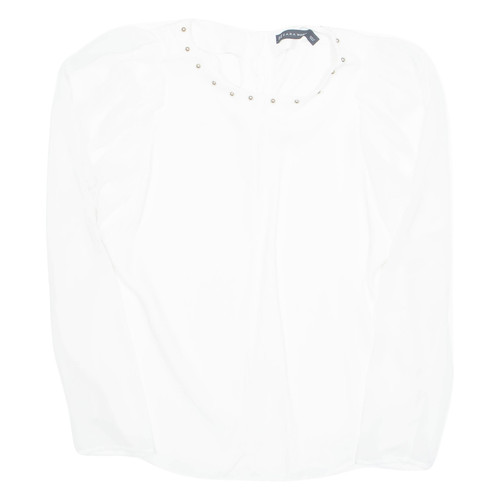 Zara puff sheer sleeve - zara,