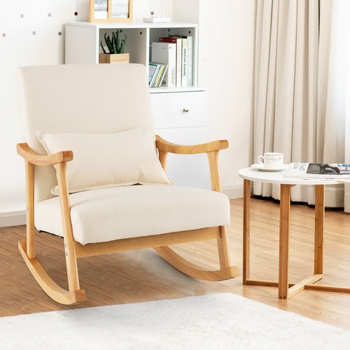 Rocking chair padded - padded, relaxing