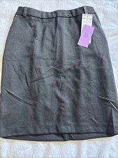 F &F Black School Skirt Age