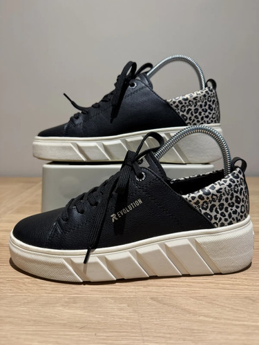Rieker w0502 black trainers - w0502-00,