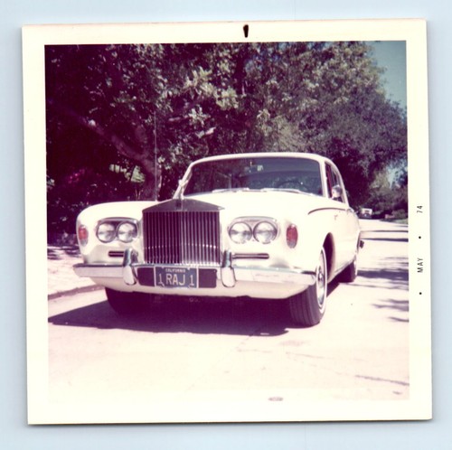 Old vintage square color photo - square,