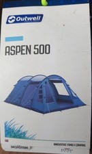 Green Outwell Aspen 500 Tent With Accessories