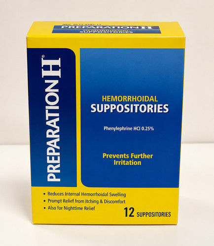 Preparation hemorrhoidal - preparation, h