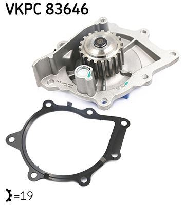 Engine cooling water pump - pump, for