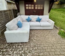 Grey Corner Sofa In Great