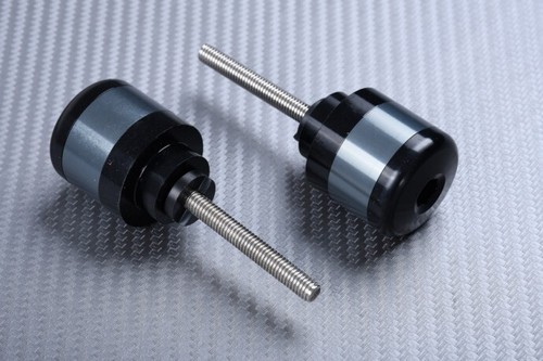 Titanium bar end grip - titanium,