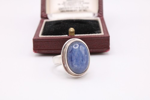 Silver blue gemstone stone