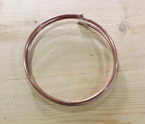 Copper tube pipe x 1 - 1/4”, 1'
