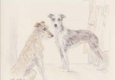 Lurcher Pair Limited Edition