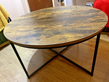 BRAND NEW Round Wooden Coffee