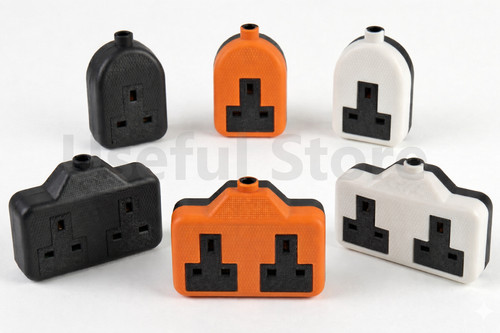 13a rubber mains extension - 13a,