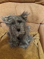 Charlie Bears Retired Difor Fluffy Grey Puppy Dog Heather Lyell (C5)